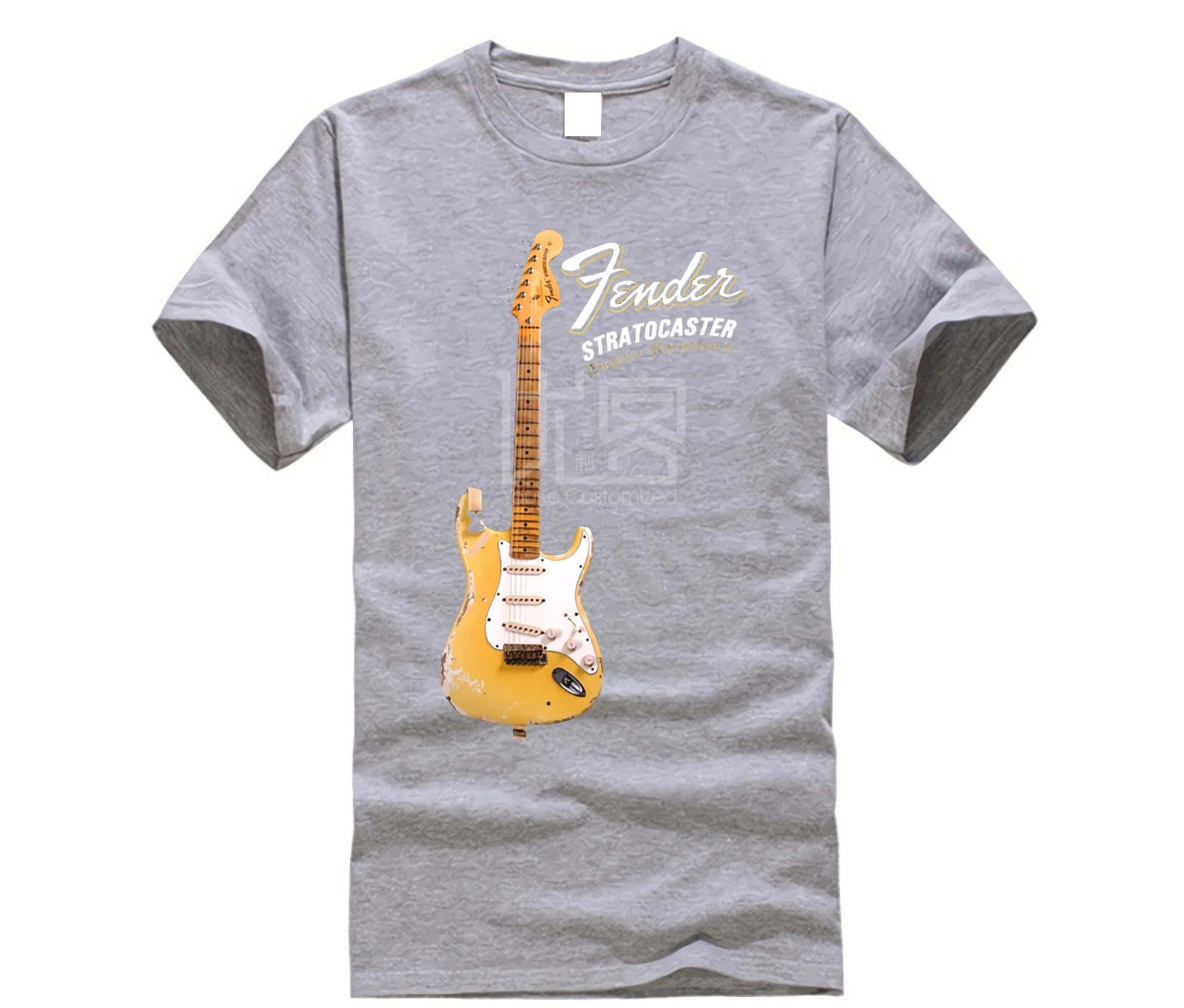 100 baumwolle druck shirts angepasst t shirt yngwie malmsteen stratocaster e gitarre t shirt schwarz free global shipping