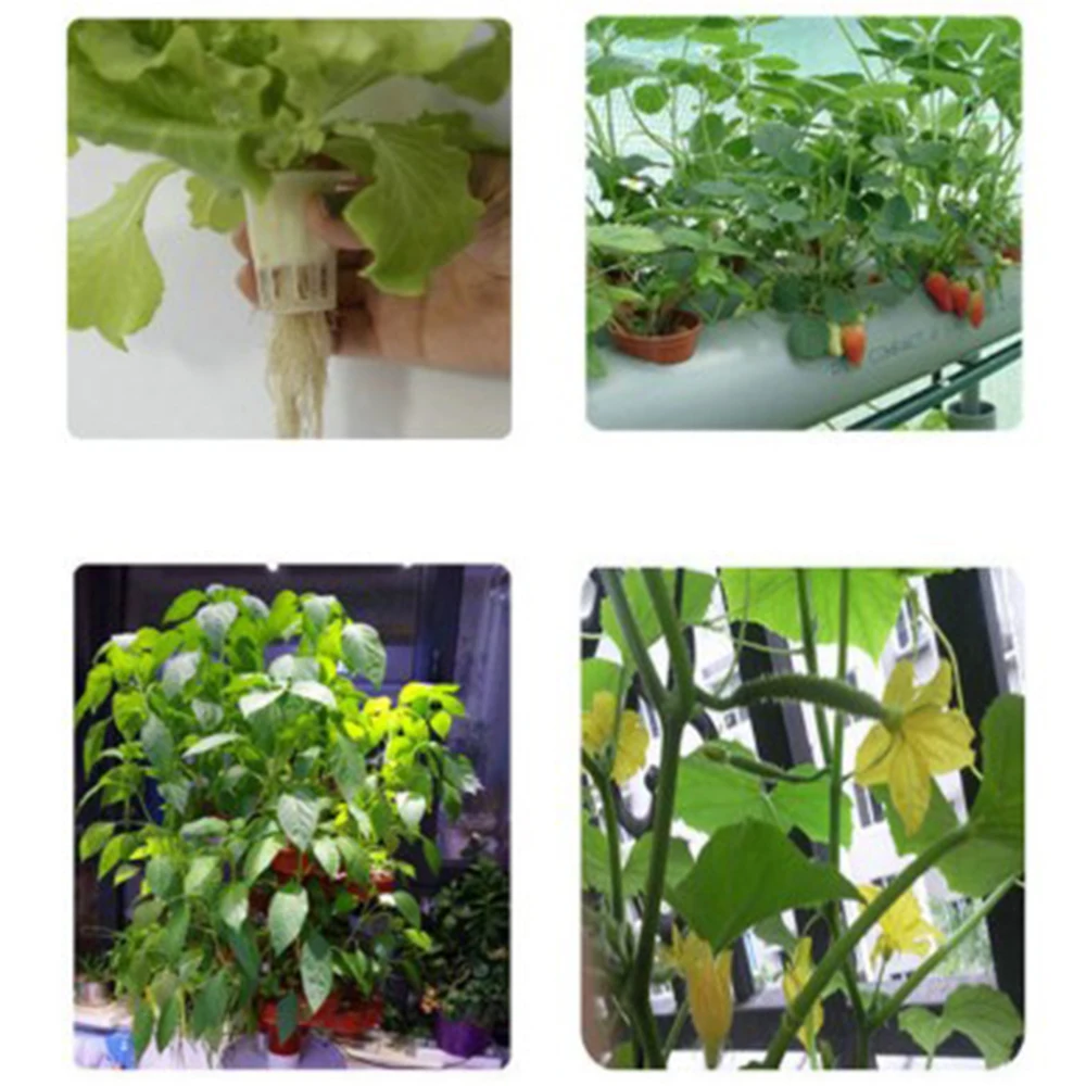 10 шт. сетчатый горшок чистая чашка корзина + губка гидропоники аэрофонное