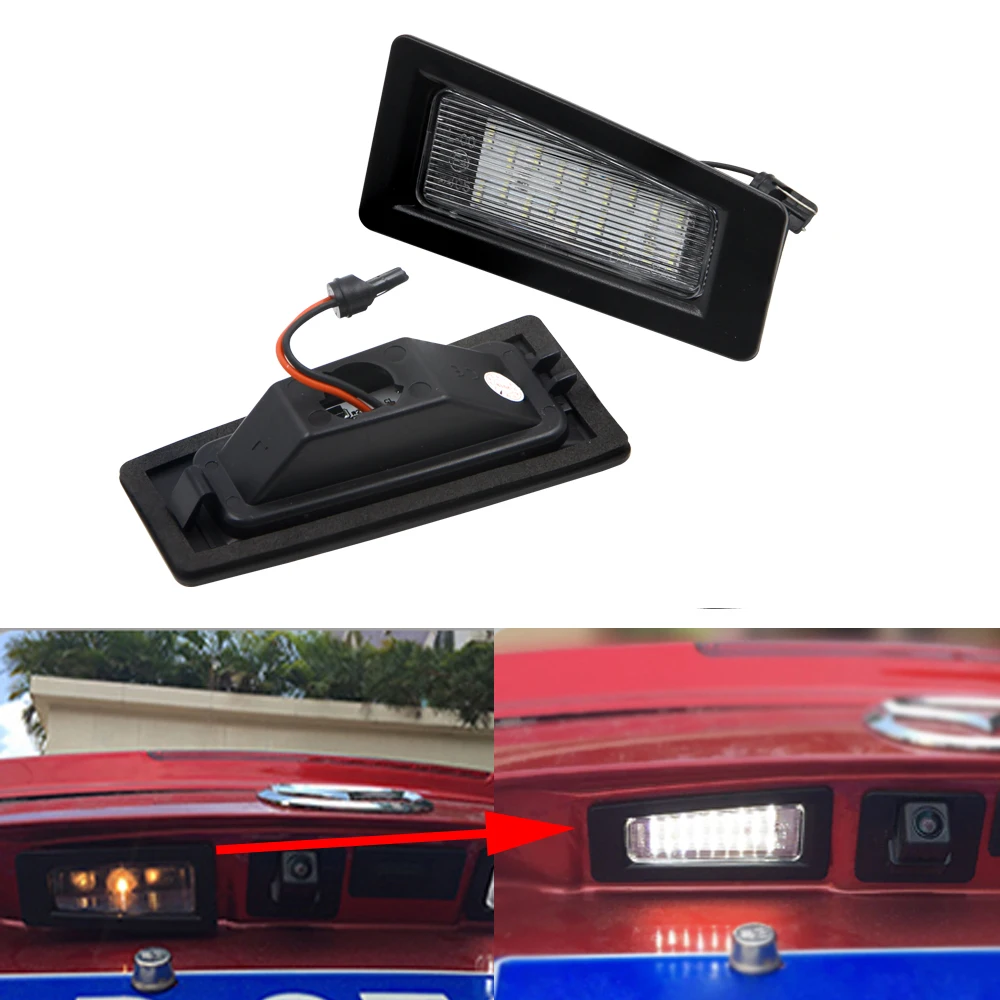 2 светодиодный т. светодиодные лампы для номерного знака Mazda 3(Axela)2016|Сигнальная