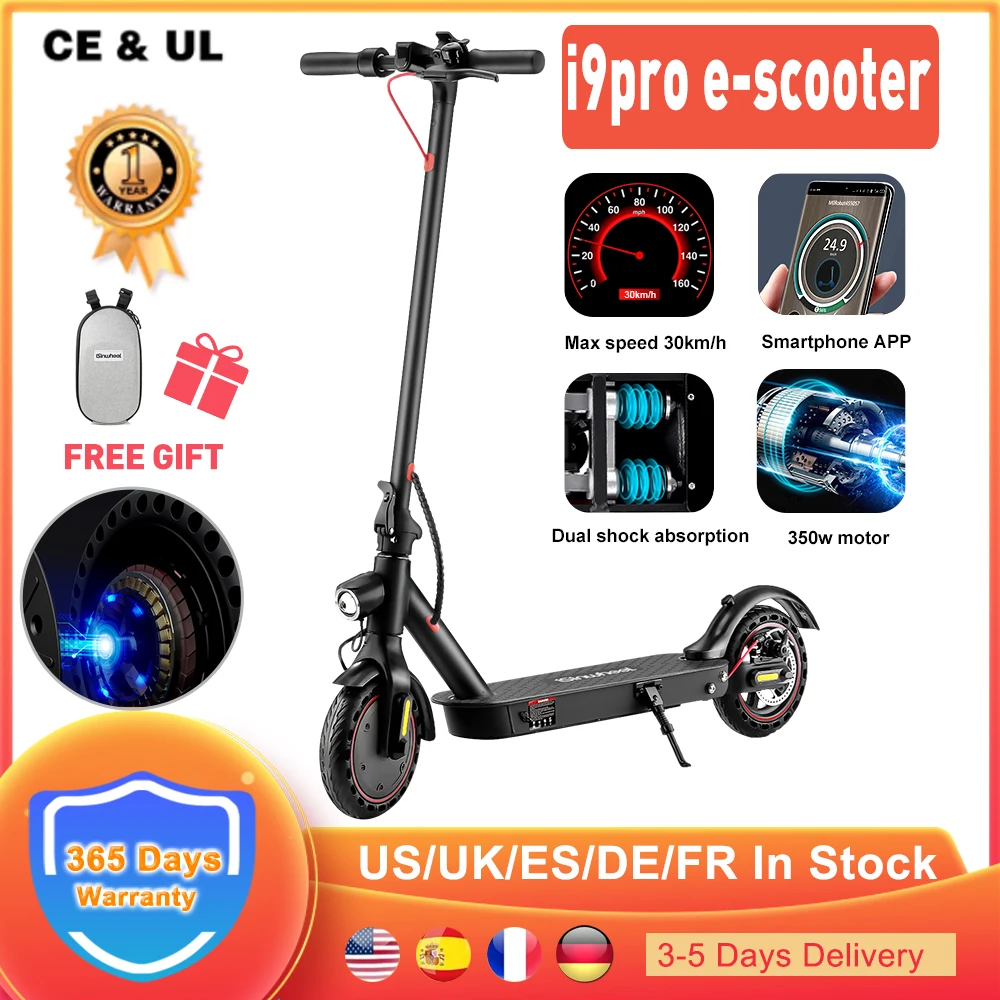 Электрический скутер 30 км/ч складной электрический 350 Вт 36 В электроскутеры |