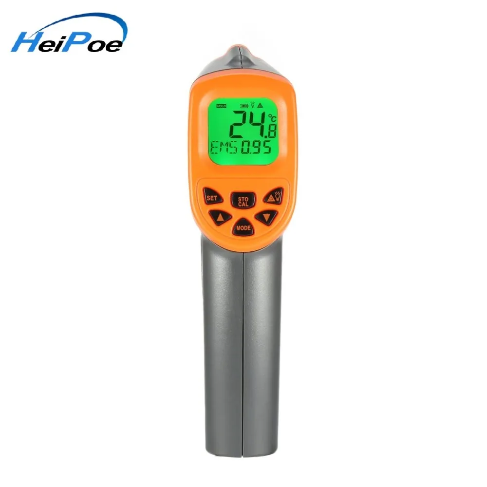 

AT950 Digital Infrared Thermometer -32~950 C Non-Contact laser IR Temperature Gun Pyrometer teste Aquarium Emissivity Adjustable