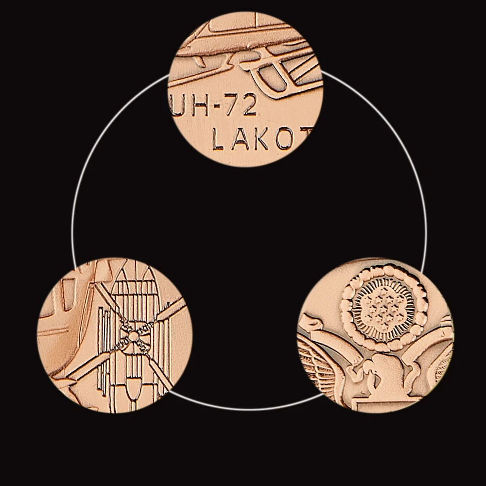 США большая герметичная армия орла искусственная бронза эмблема вола вызов в