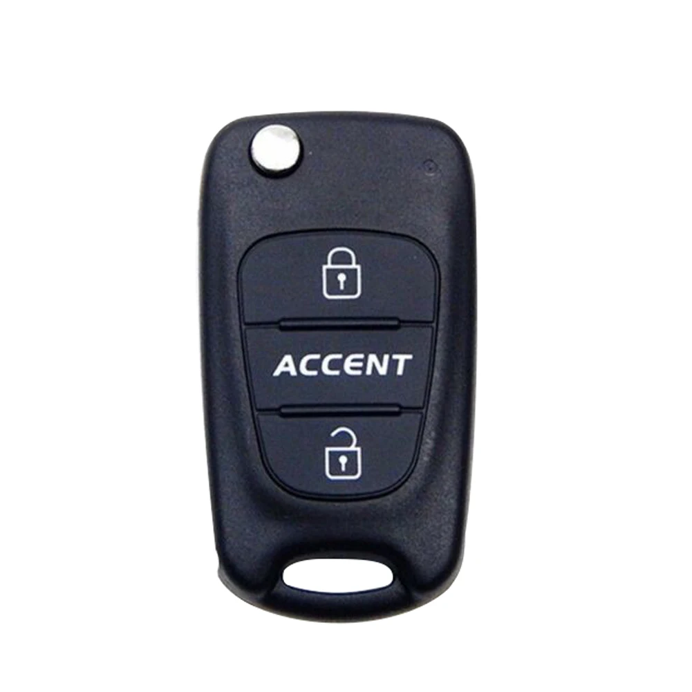 Защитный флип черный автомобиль замена оболочки аксессуар пластиковый ключ