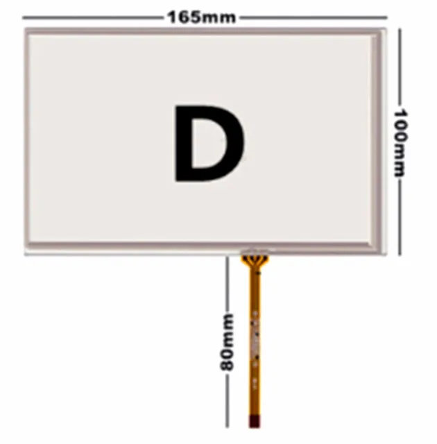 7-дюймовый 50-контактный AT070TN92 AT070TN93 AT070TN94 ЖК-экран + сенсорный экран автомобильная