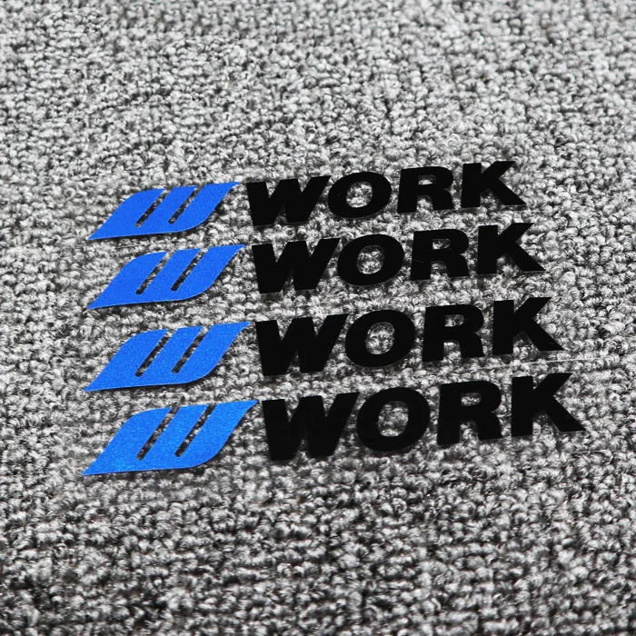 4 шт. W наклейка на рабочее колесо автомобильные диски спицы s запчасти для