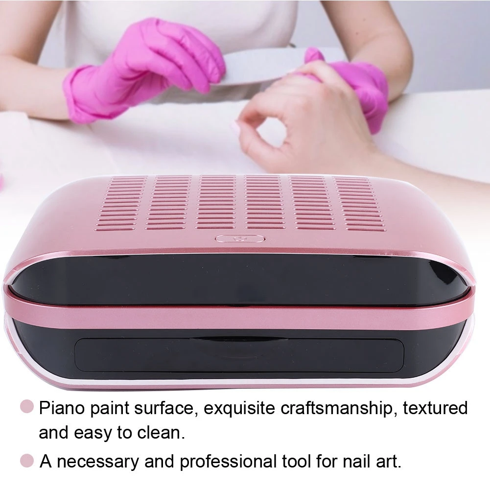 68 Вт ногтей пылесборник вентилятор пылесос машинка для маникюра с фильтром