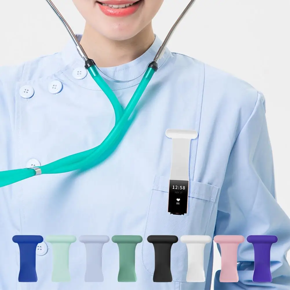 

Вахта медсестер штыревой браслет для ремешок для часов Силиконовый ремешок для часов аксессуары