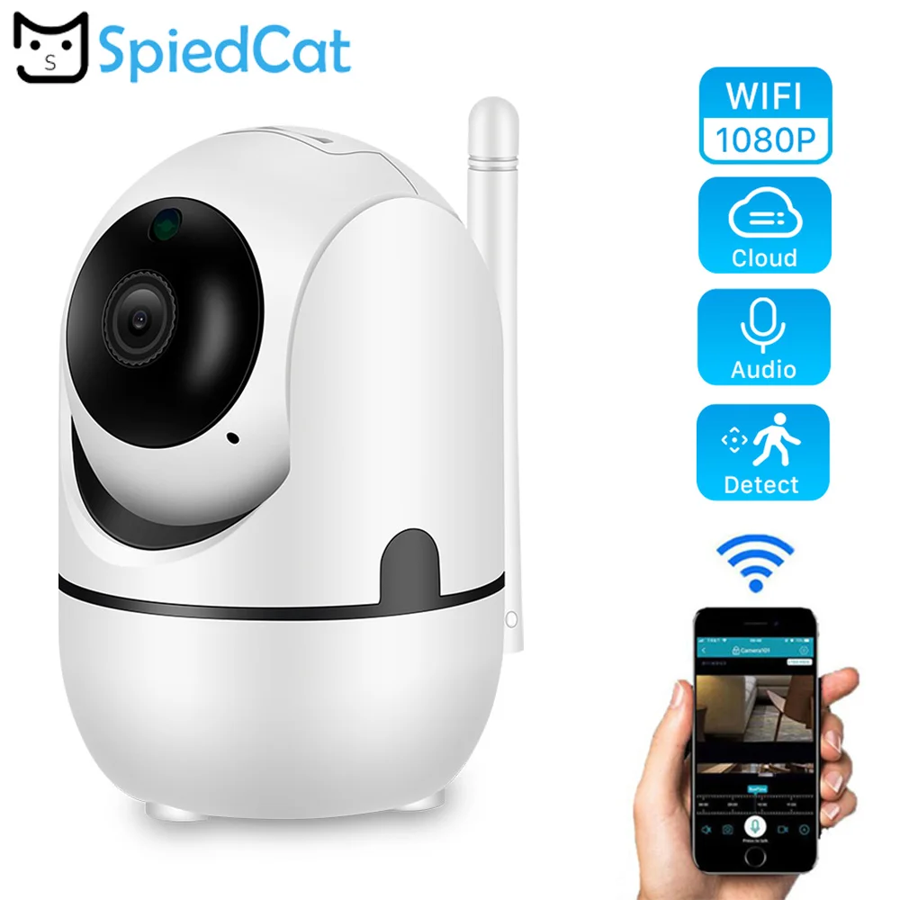 HD 1080P 2MP беспроводная Wifi IP домашняя охранная облачная CCTV сетевая камера ночного