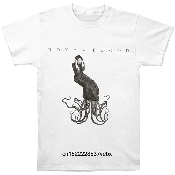 

Royal Blood Men'S Figure It Out T-Shirt White Men Cotton Short Sleeve Funny T-Shirt
