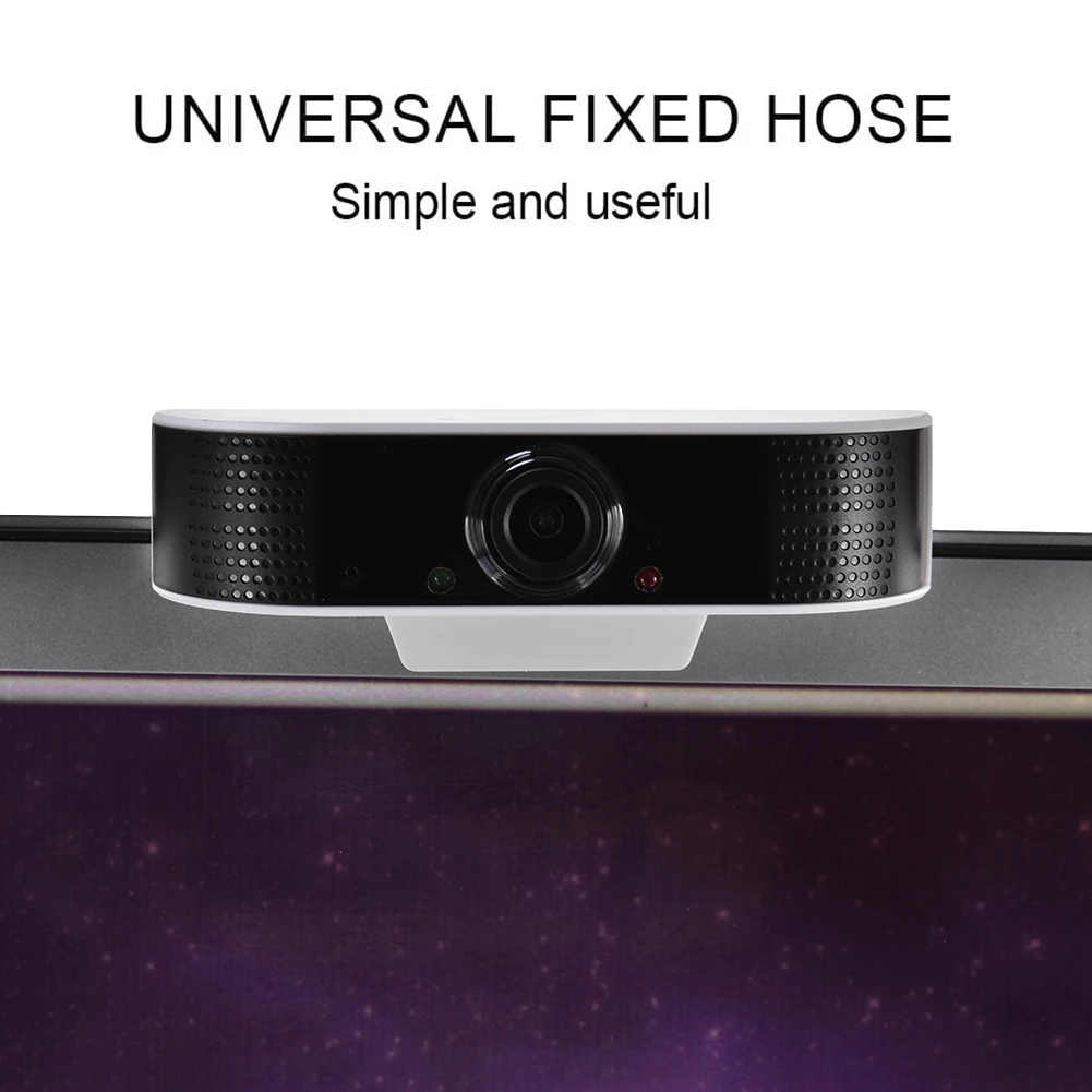 

USB HD computer camera with microphone Drive-free 1080P video teaching remote conference computer camera with tripod
