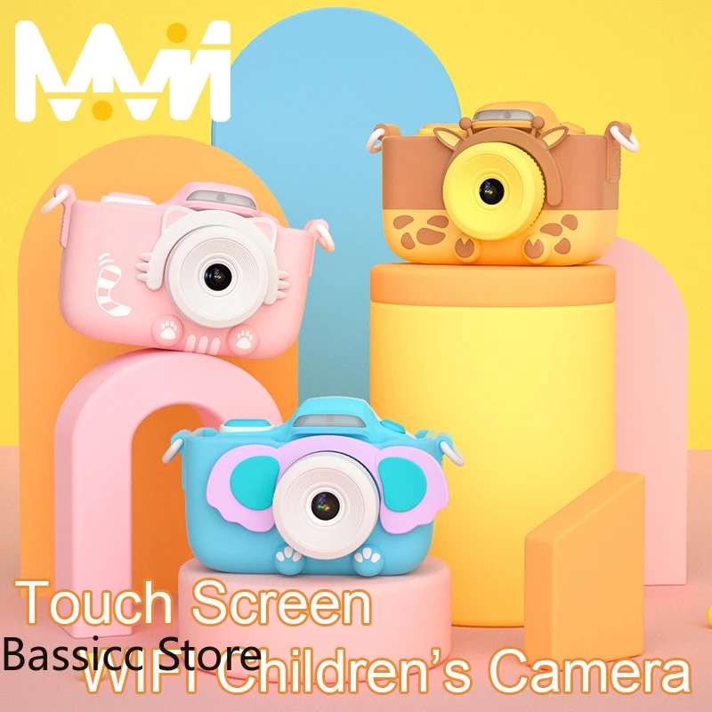 

Children's Camera WIFI 42MP Digital 4K Camera 3'' Touch Screen Camera Toys For Girls Children Gift Kids Education Toy Camera 4K