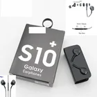 Проводные наушники-вкладыши с микрофоном для AKG S10 3,5 для смартфонов Samsung Galaxy s10 S9 S8 S7 S6 S5 S4 HUAWEI