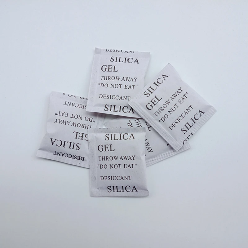 100 шт пакетиков партия силикагелевых осушитель мешков безопасная