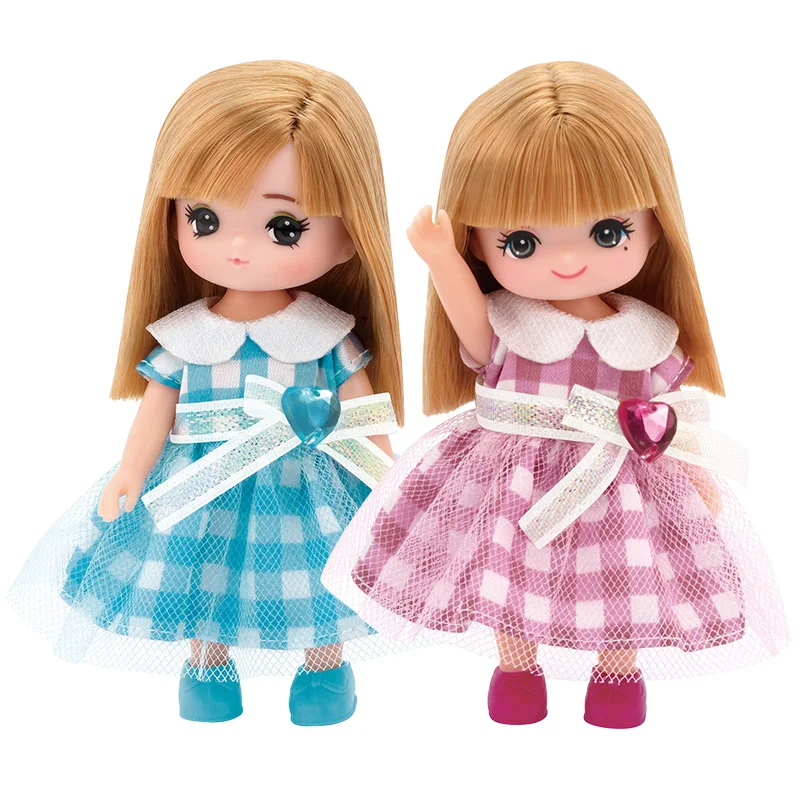 

Lijia Lika dolls twin sister series Meiji sister and sister Zhenji doll toys