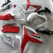 Обтекатель для SUZUKI GSXR600 06 07 GSXR750 3JK819 белый красный GSX R600 K6 R750 GSXR 600 750