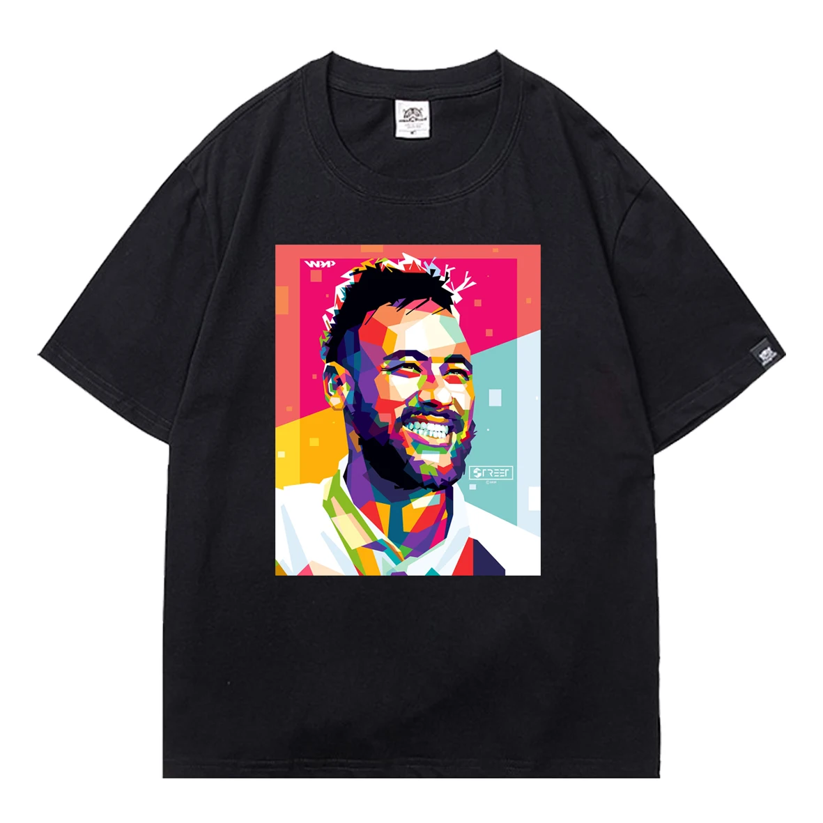 

Harajuku Neymar Oversized T Shirts Streetwear 2021 Summer Graphic Loose Tee Tops Women's T-shirt Plus Size Female Short Sleeve