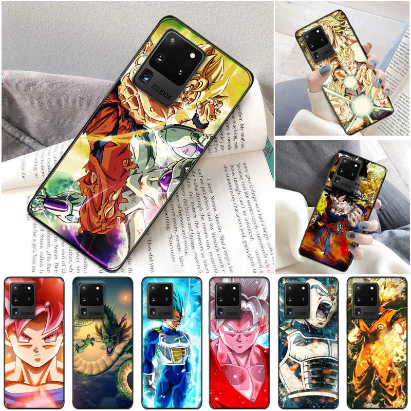 

Anime Super Warrior Dragon Figure Color Painting Phone Case For Samsung Galaxy S20 Plus FE Lite Funda Coque Cases Back Cover