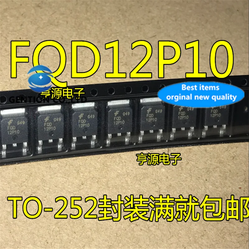 

20 шт FQD12P10 12P10 до 252 -100V -12A в наличии 100% новый и оригинальный
