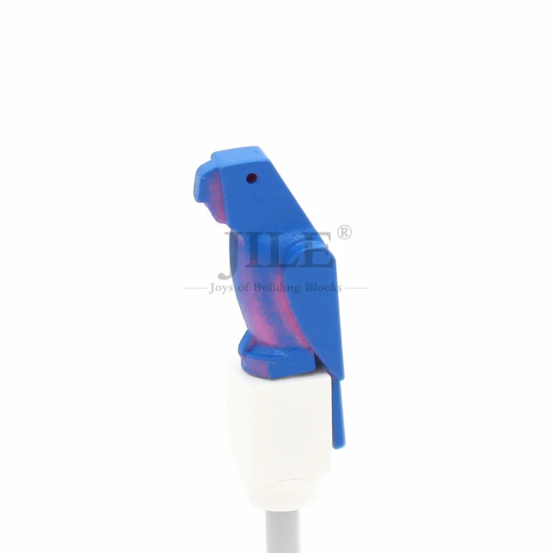 

MOC Building Blocks DIY Bird Parrot with Small Beak and Printing Bricks Educational Animal Compatible 2456 Assembles Particles