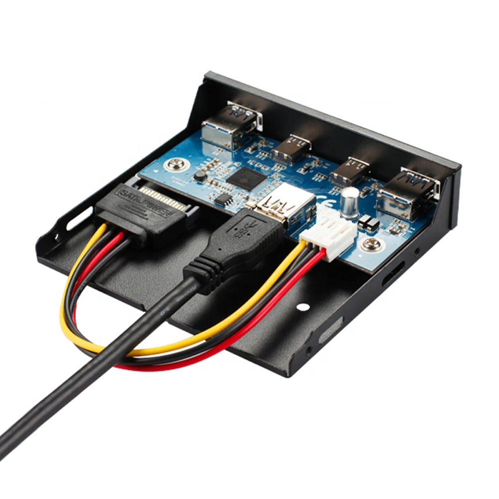 MOWU 3 5 дюйма Custom 2 порта USB 0 и Type C компьютерный чехол Передняя панель | Компьютеры