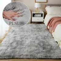 long hair living room rugs sofa coffee table carpet for bedroom bay window bedside luxury furry children decor rug floor mats