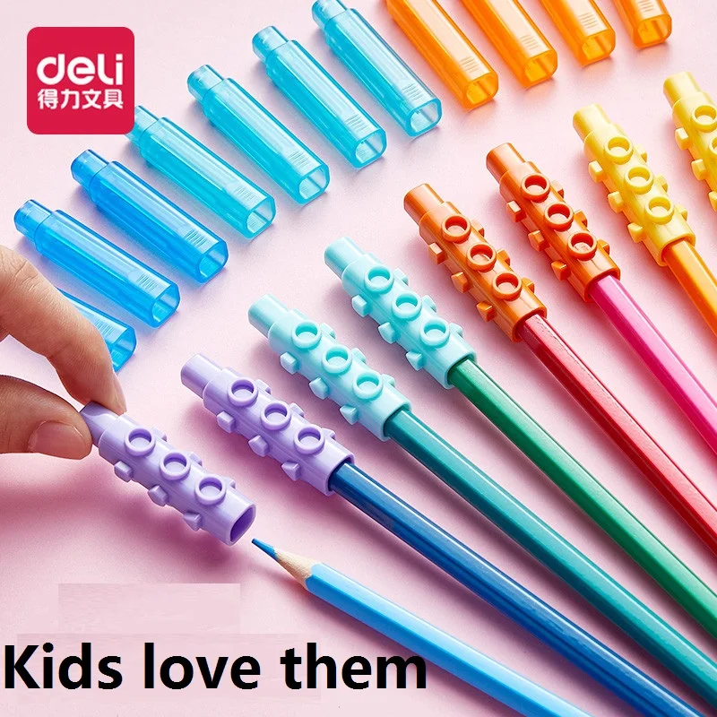 

Plastic Blocks Pencil Cap Can Be Spliced As Pen Extender Protect Pencil Head Bag Is More Clean Kids Toys Home Study School