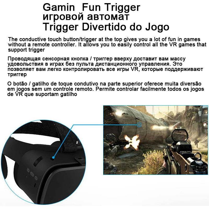 Bobo VR Bobovr Z6 Bluetooth 3 D Casque Viar 3D очки Виртуальная реальность гарнитура шлем линзы видео