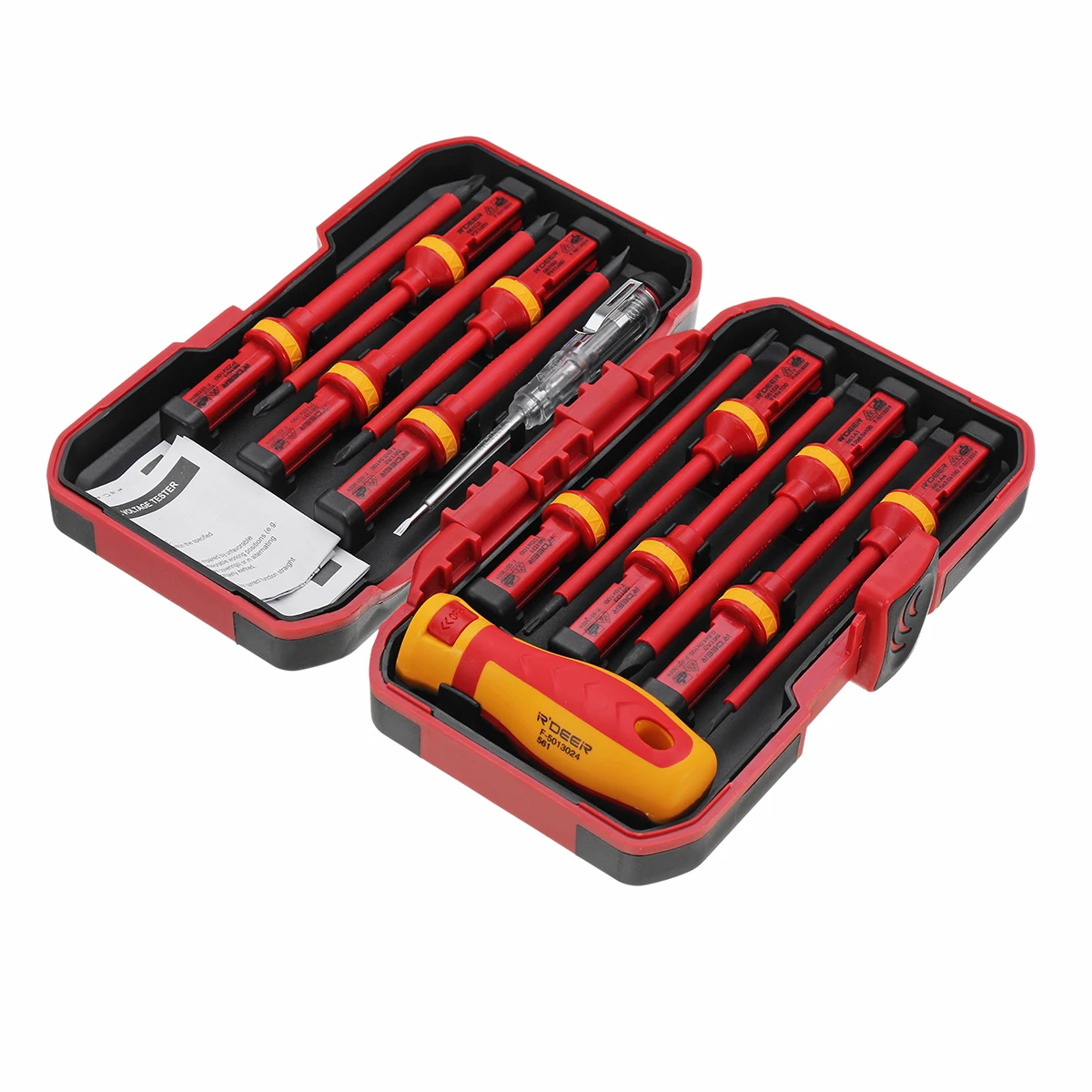 13 шт./компл. 1000 В электронная Изолированная Отвертка Набор высокого напряжения в