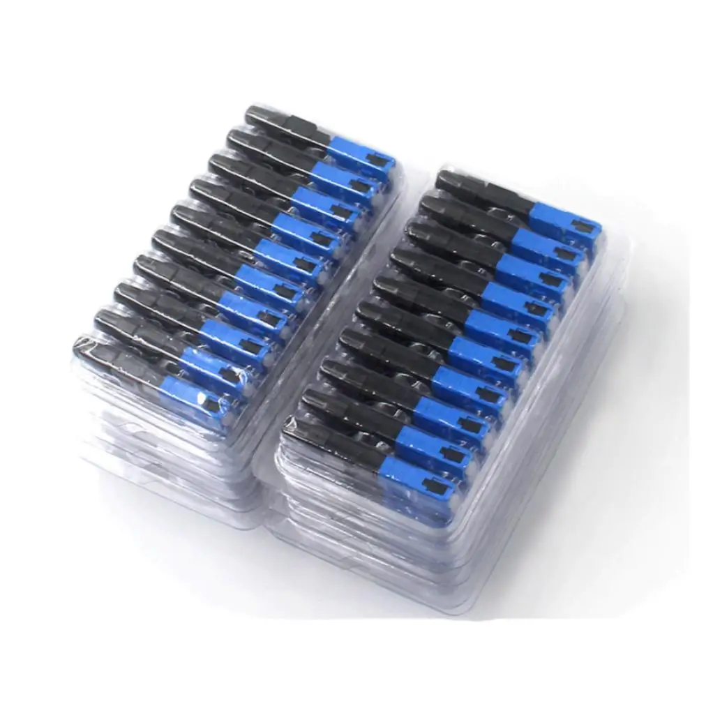 Ftth Fast Fiber Optic Connector SC UPC connector Single-Mode Patch Cord Tools Accessories High Quality Wholesale 100PCS/Lot