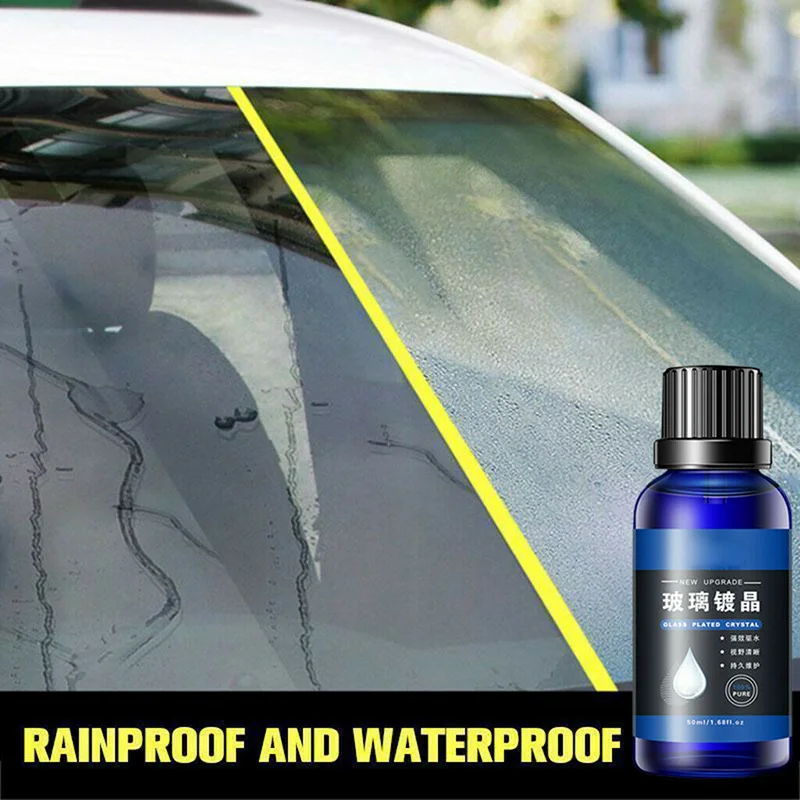 

New Car Crystal Glass Plating Liquid Rain-Resistant Anti-Fog Long Lasting for Vehicle Windscreen