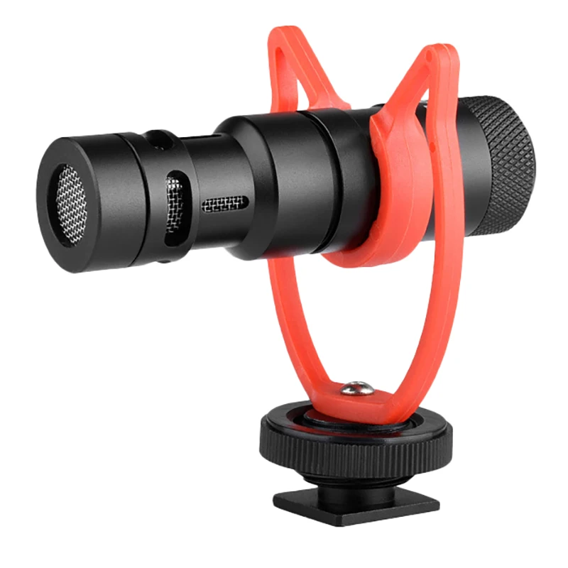 

Мини-микрофон HFES, микрофон «подключи и работай» с разъемом 3,5 мм и противоударным креплением, ветровой экран для смартфонов, DSLR-камер, прямых...