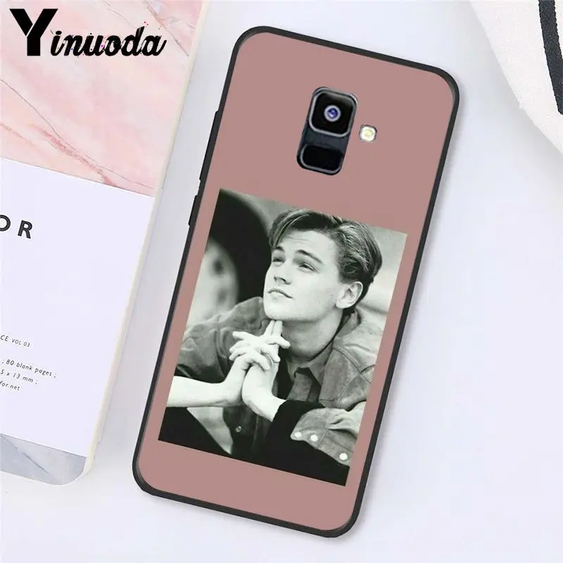 Yinuoda Great art aesthetic van Gogh Mona Lisa Angel Phone Case For Samsung Galaxy A7 A50 A70 A40 A20 A30 A8 A6 A8 Plus A9
