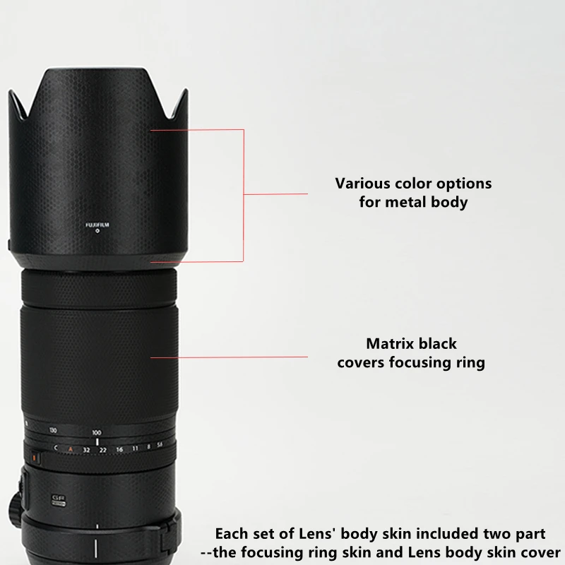 Виниловая пленка GF100-200 для FUJIFILM Fujinon наклейка на рассеиватель R LM OIS WR | Электроника