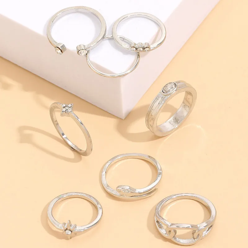 

Simple Creative Personality Women's Tail Rings Jewelry Accessories
