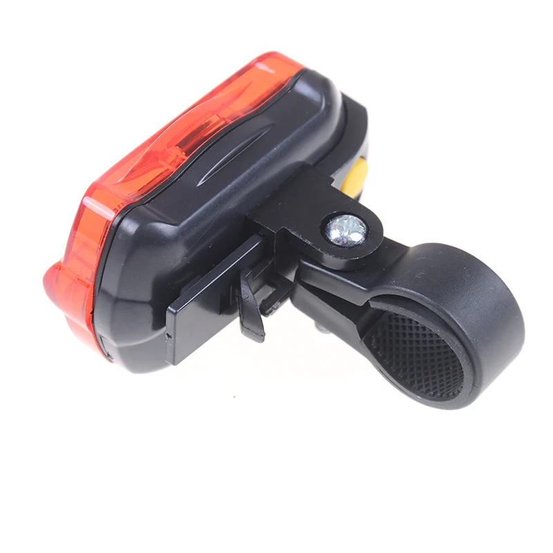 Tahan Air Sepeda 5 LED Belakang Ekor Lampu Lampu Merah Kembali Bersepeda Keselamatan Peringatan Berkedip Lampu Reflector Aksesoris