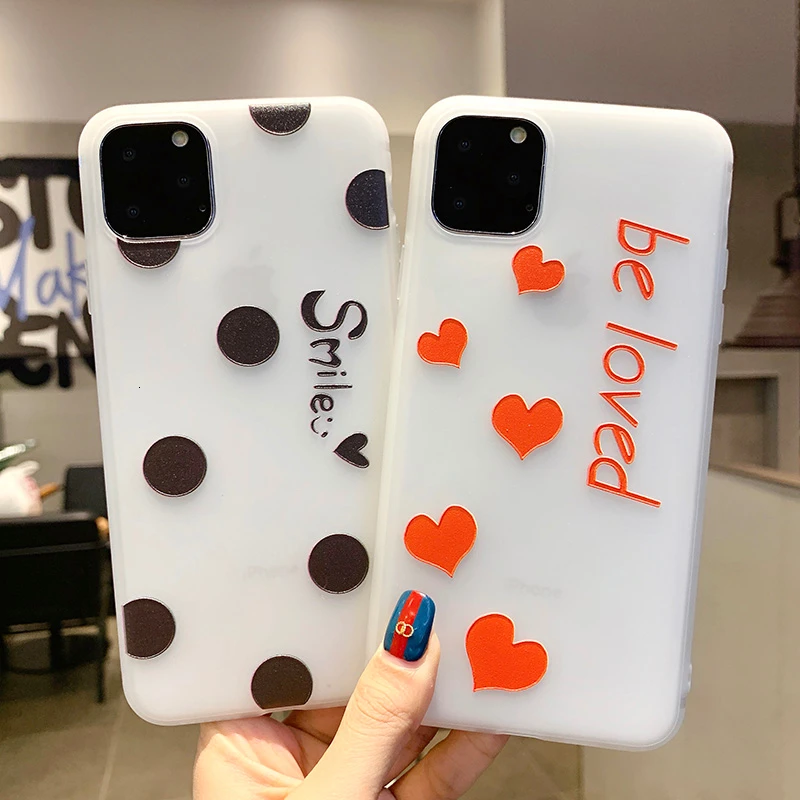 Любящее сердце чехол для samsung Galaxy S9 S8 S10 плюс S10e A50 A70 A60 Примечание 10 9 8 A40 A30 A20 с