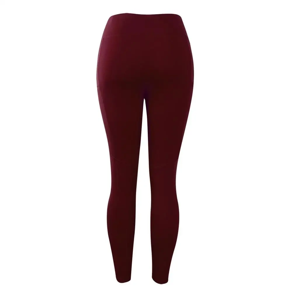 Женские спортивные Леггинсы для фитнеса женские пуш ап с высокой талией и