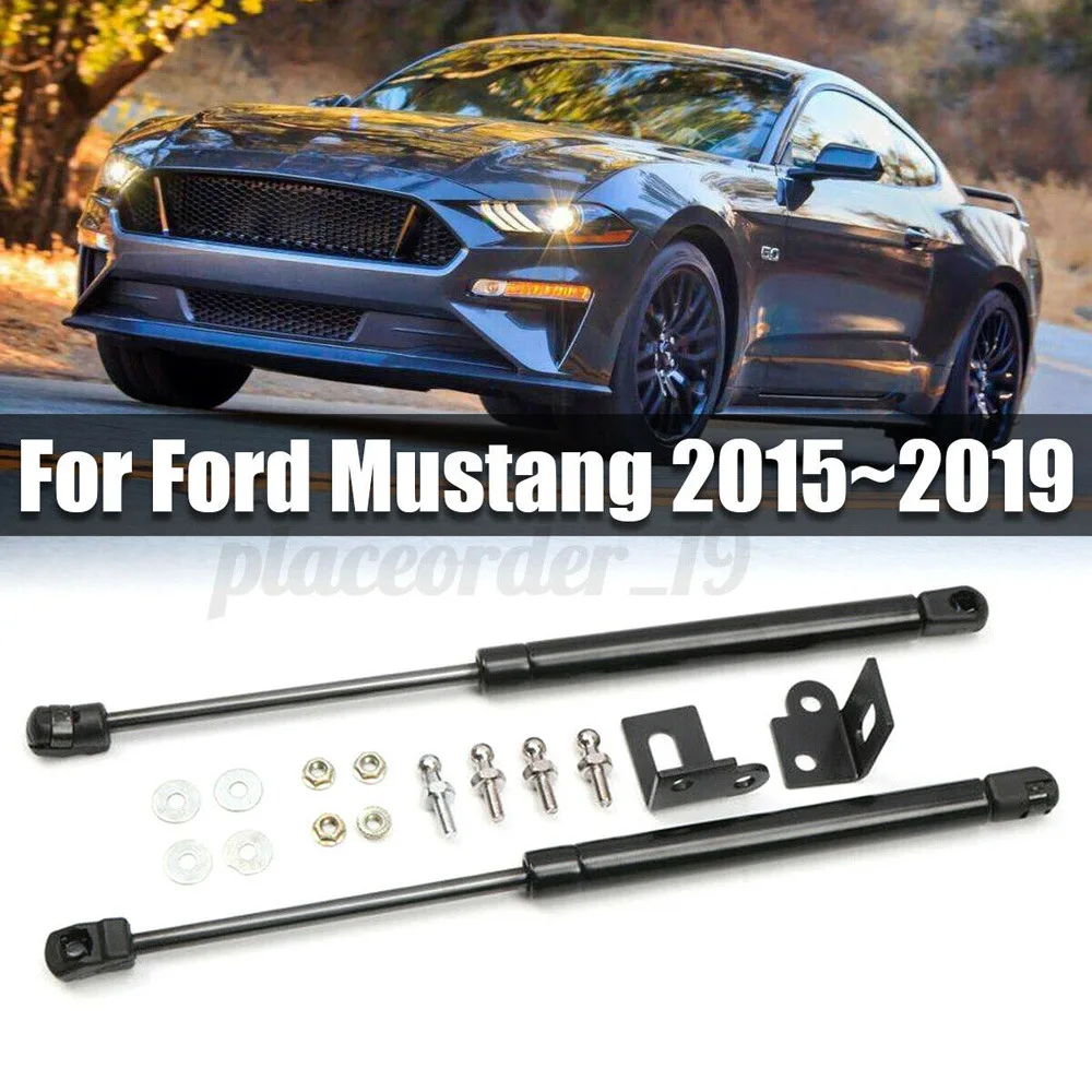 

Подходит для Ford Mustang 2015-2019 крышка двигателя гидравлическая пружина газа неразрушительная модификация