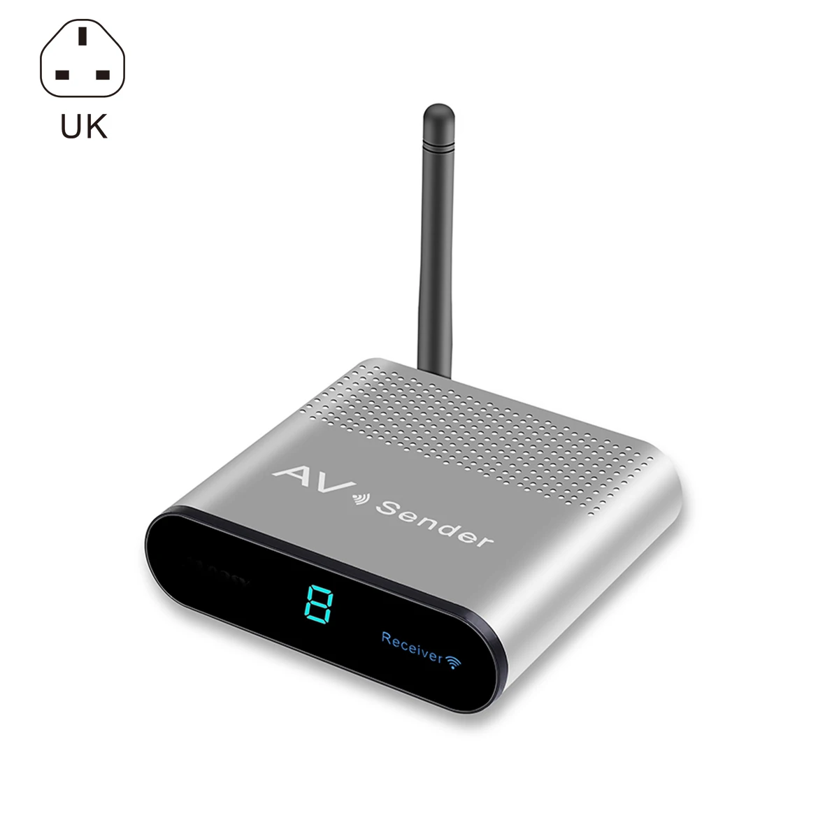 

New Hot AV530 5.8GHz 8 Channels Wireless AV Sender TV Audio Video Transmitter Receiver Extender Up to 300 Meters