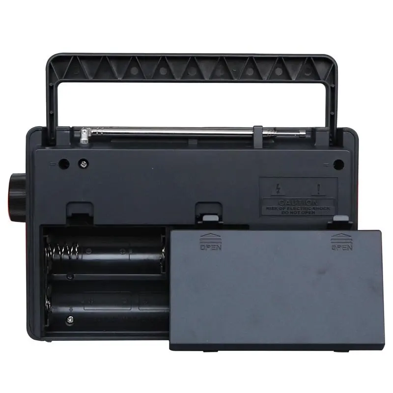 Портативный ретро-радиоприемник AM FM SW DSP с часами ЖК-термометром USB флеш-карта TF