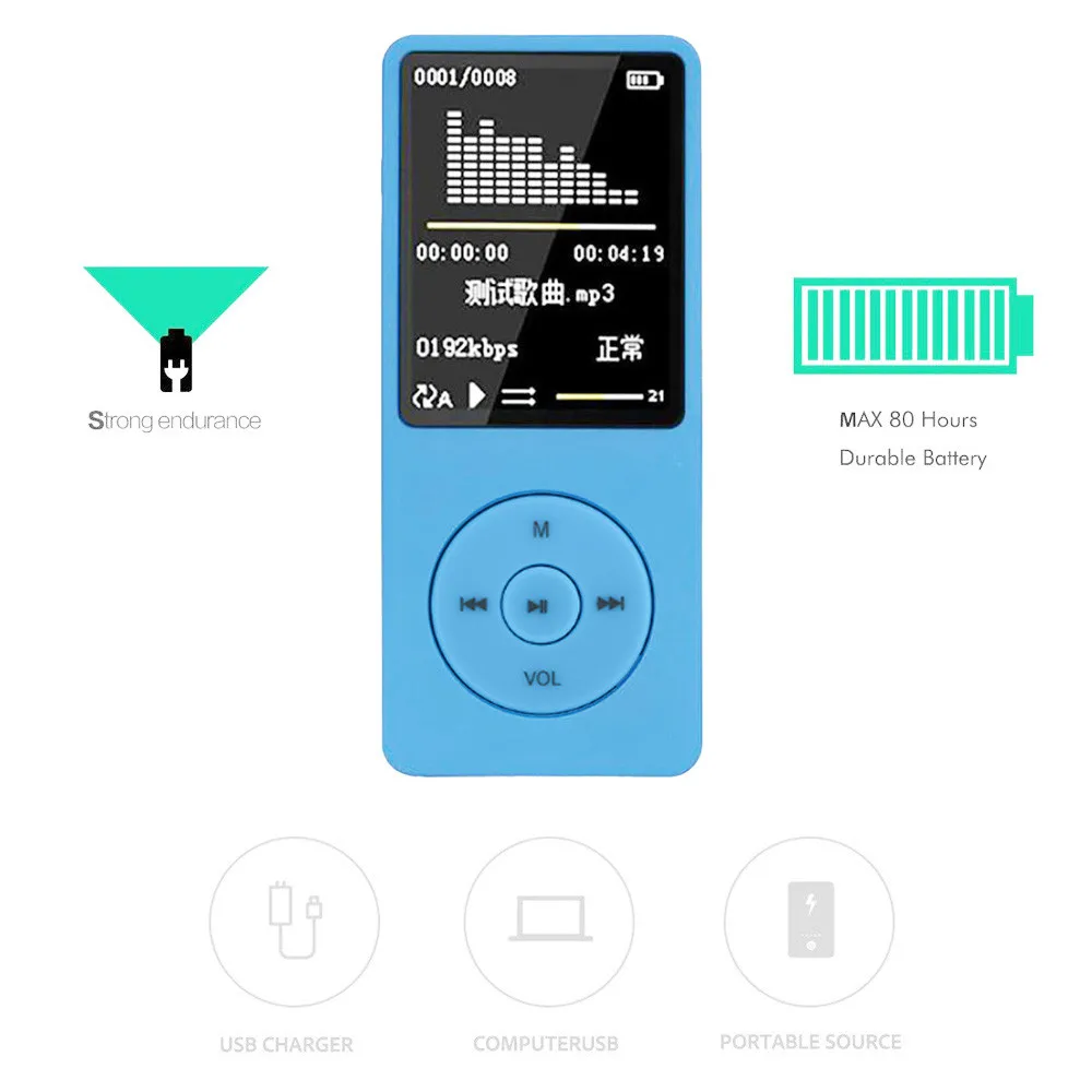 20# модный портативный MP3-плеер с ЖК-экраном, fm-радио, видеоигры, фильмы, деко10, fm-радио, видеоигры, фильмы, MP3