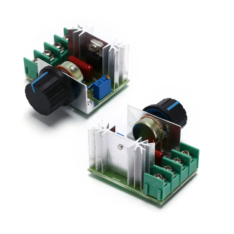 

Кремниевый светодиодный выпрямитель, регулятор напряжения, регулятор скорости, термостат, 2000 Вт, тиристорный электронный диммер 220 В