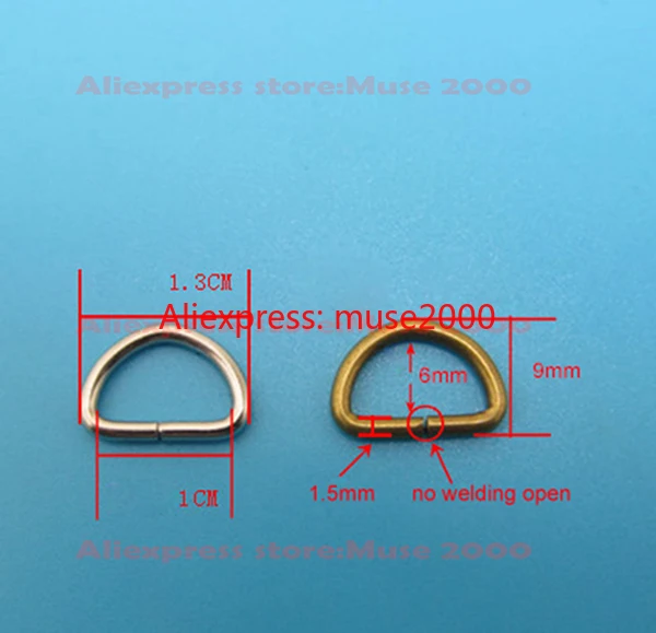_ Пряжка стальной металлический D образный зажим для крепления ремня