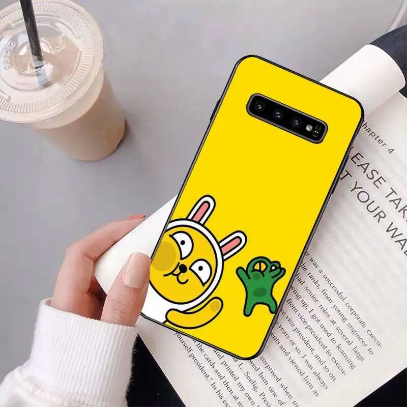 

YNDFCNB Beautiful cat Phone Case for Samsung S20 Ultra S10 S10e S8 S9 Plus S7 Edge Note 10 9 8 black soft TPU cove fundas