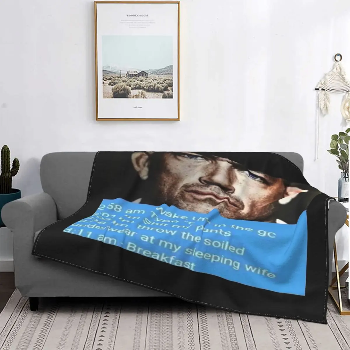 

Wake Up Jocko Willink-Manta de la Ночная Ночь, colcha a cuadros, manta de playa, manta Thermal, toalla de lujo