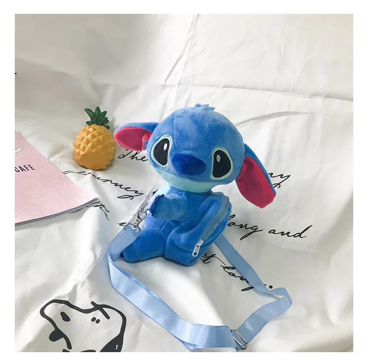 Disney мультфильм стежка сумка на плечо Хлопок дамские сумки, Курьерская сумка стежка плюшевая сумка-мессенджер, женские сумочки и сумки