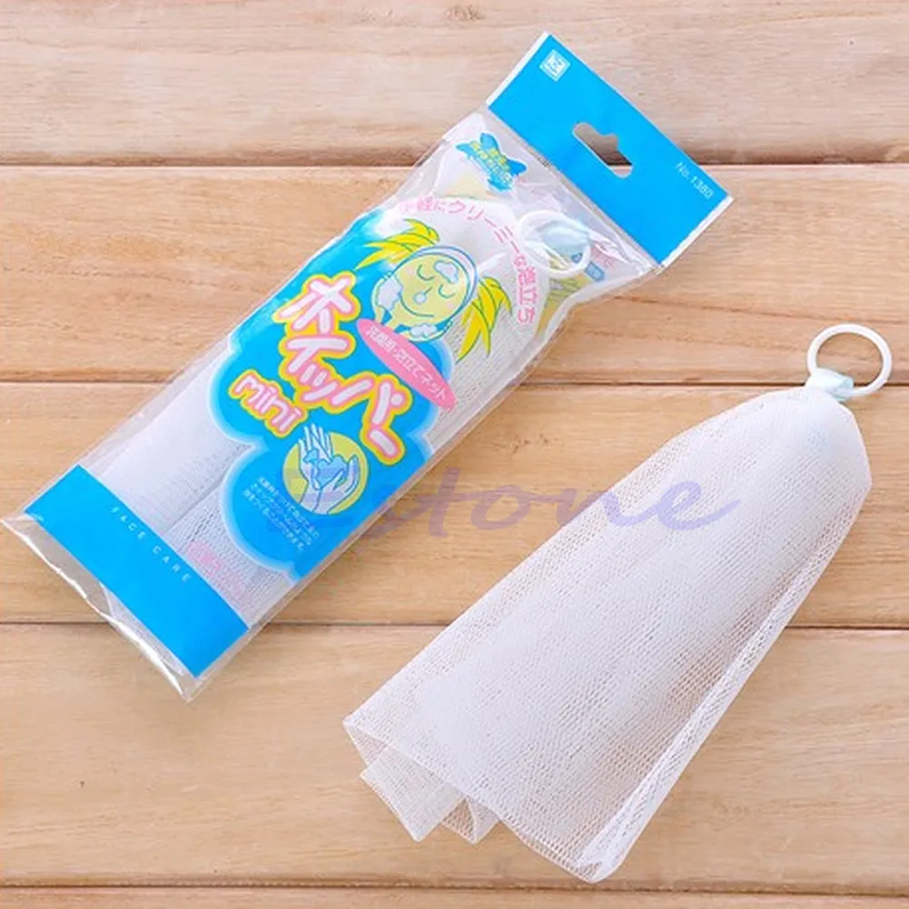 Вспенивание просто Очищающая сетка для лица пенопласт Используйте меньше