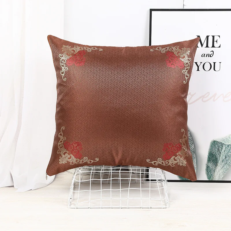 Новинка украшение для дома наволочка летний бамбуковый коврик крутой чехол