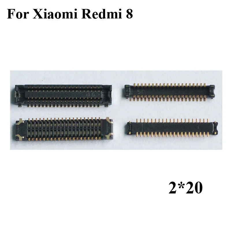 2 шт. FPC Разъем для Xiaomi Redmi 8 ЖК дисплей экран на материнской плате кабель Xiao mi