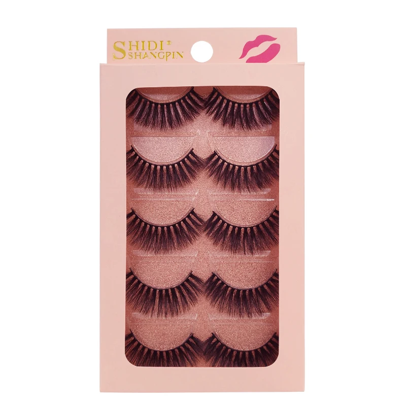 G904 YSDO Lashes 5 пар, норковые ресницы, натуральные длинные 3d норковые ресницы ручной работы, накладные ресницы, накладные ресницы для макияжа - Цвет: G904